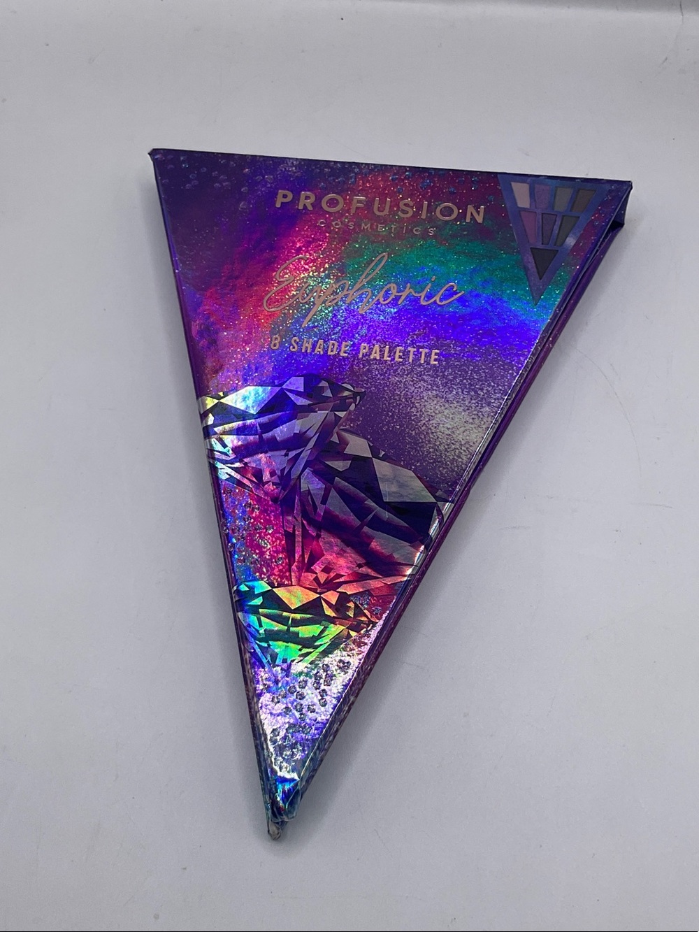 Profusion Cosmetics Euphoric 8-Shade Palette - Purple Holographic